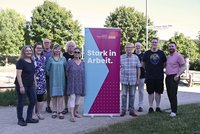Gruppenfoto des DGB-Kreisverbands Lahn-Dill